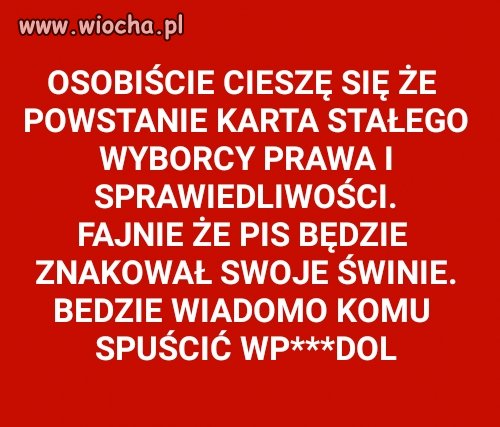 Jestem za!
