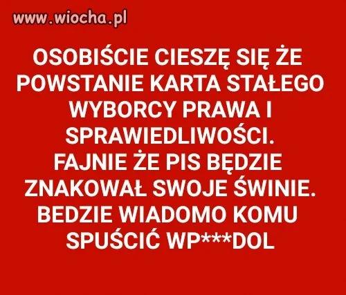 Jestem za!