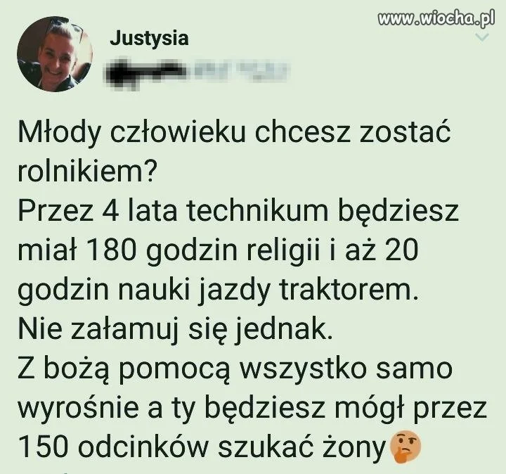 Zostać rolnikiem
