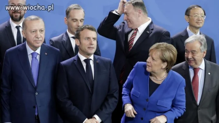 Szczyt w Berlinie.Family photo.