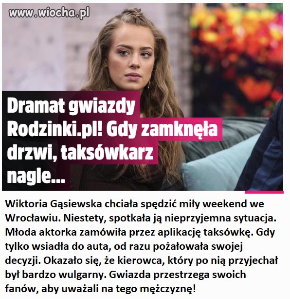 Prawdziwy dramat gwiazdki