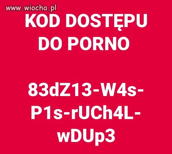 Kod dostępu
