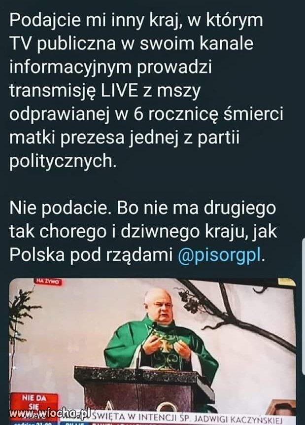A włączając 1 program TVP w niedziele
