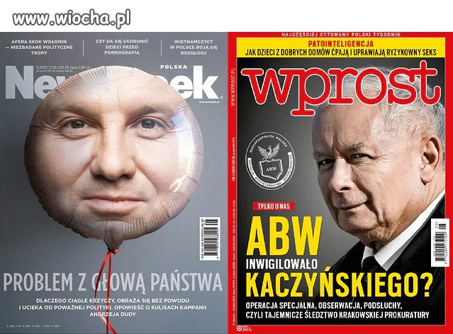 Twarz prezydenta Andrzeja Dudy na baloniku.