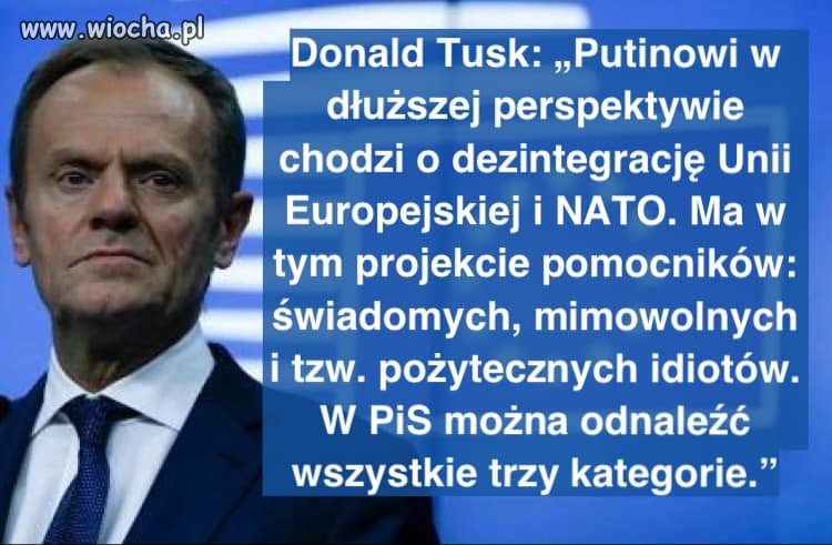 Co jak co ,ale tu muszę sie z nim zgodzić