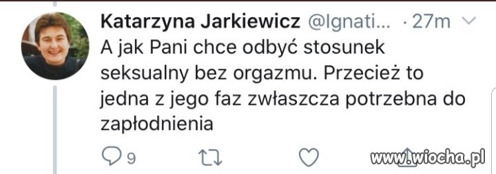 Zapłodnienie nadzieją przetrwania gatunku.