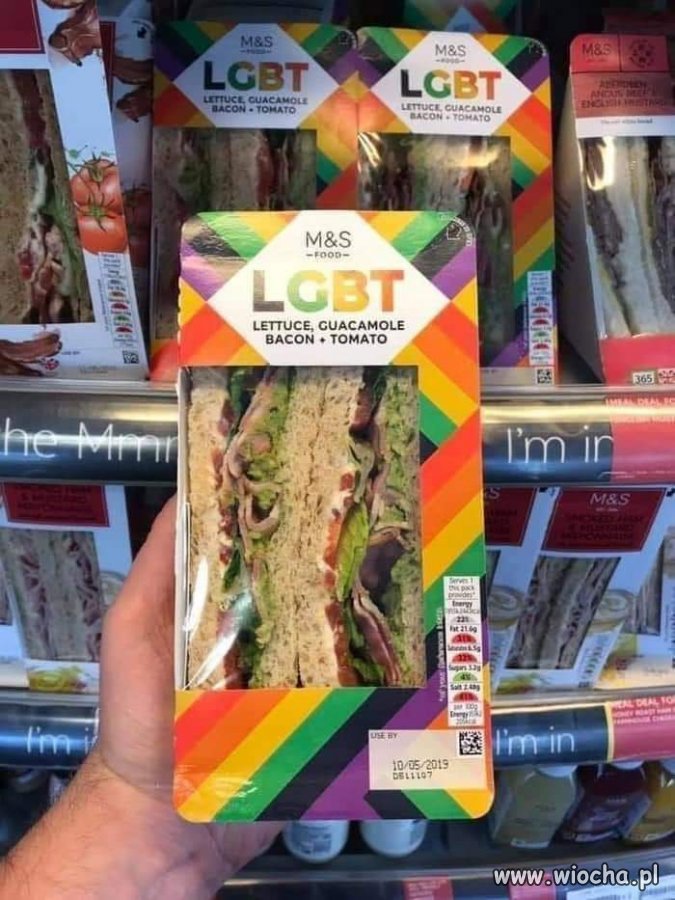 Żryj nasze kanapki a będziesz homo