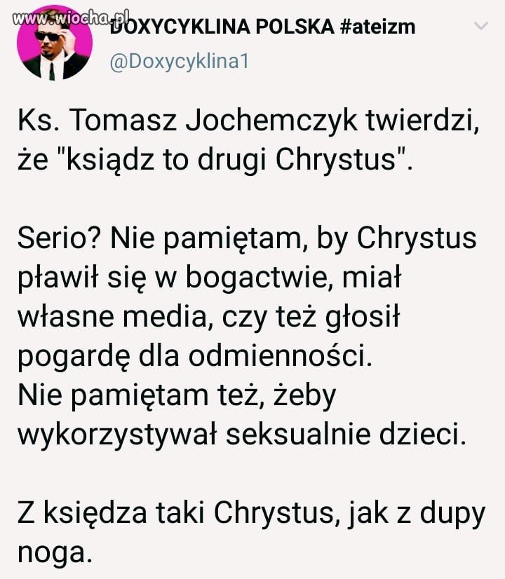 Polska to kraj Chrystusów