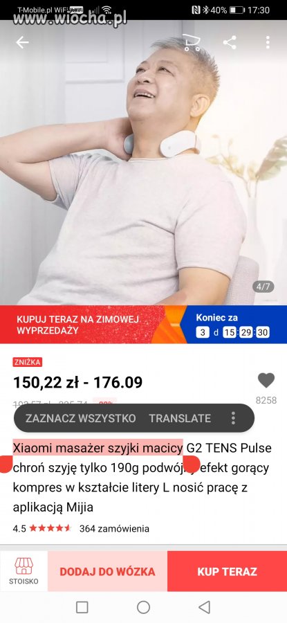 Widać, że Panu dobrze macicę wymasowało 