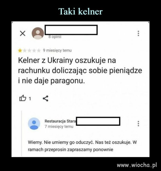 Ukraiński kelner