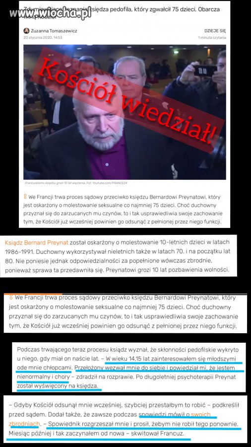 Przełożeni wiedzieli o jego skłonnościach.