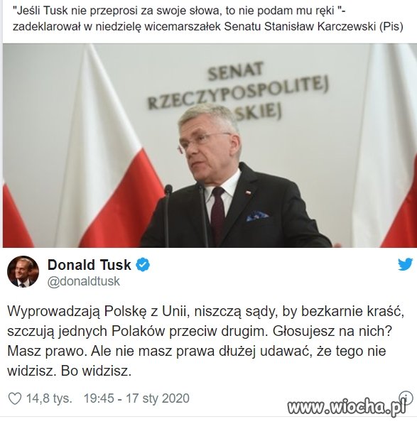 Oj tam...napisał parę gorzkich prawdziwych