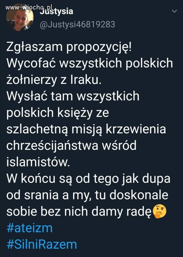 Ja też tak zgłaszam