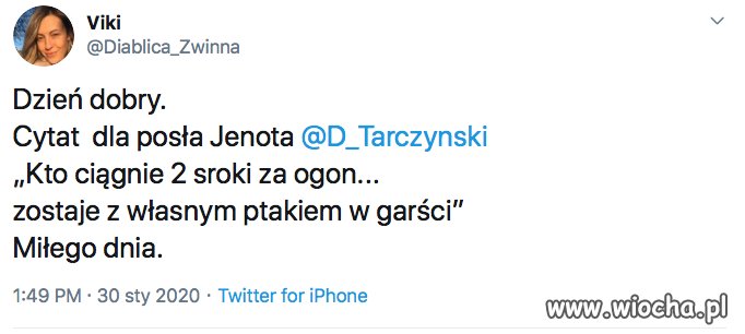 Z cyklu przysłowia polskie...