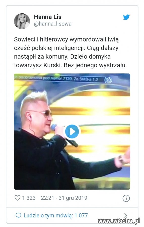 Hanna Lis odleciała.