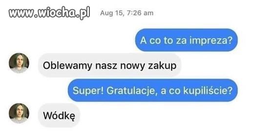 Nowy zakup