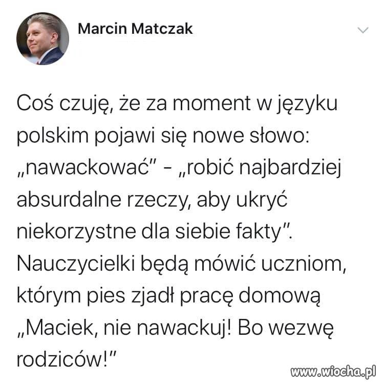 Nowy termin w słowniku j. polskiego ...