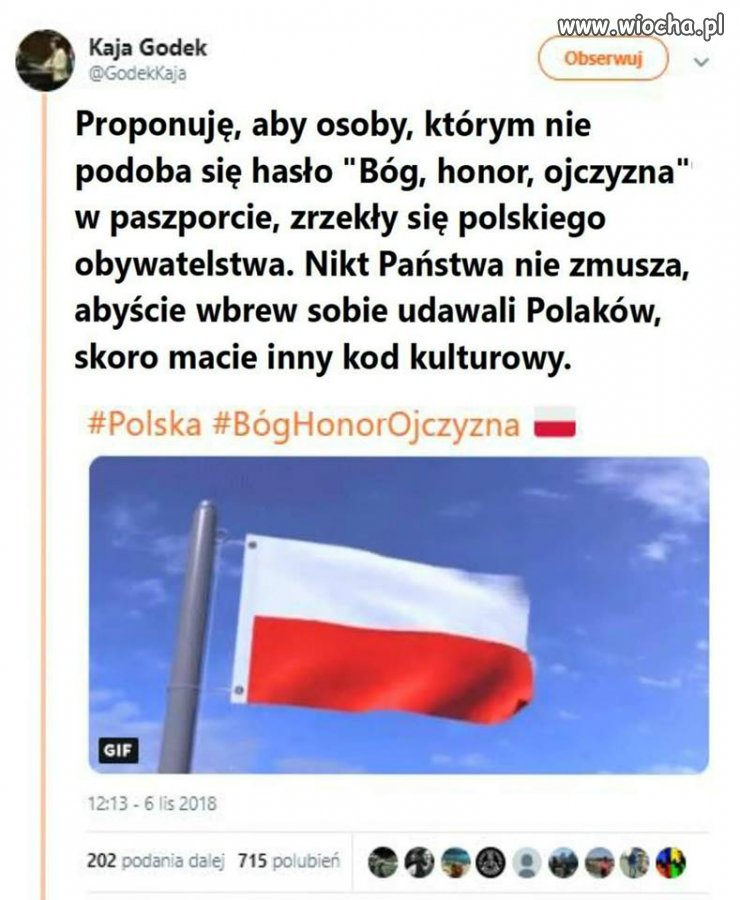 Wystarczy znak wodny orzełka