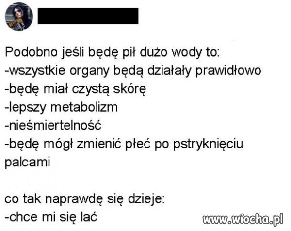 Picie wody