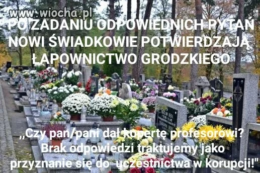 Znaleźli dowody na korupcje i czeka nas sąd trupi