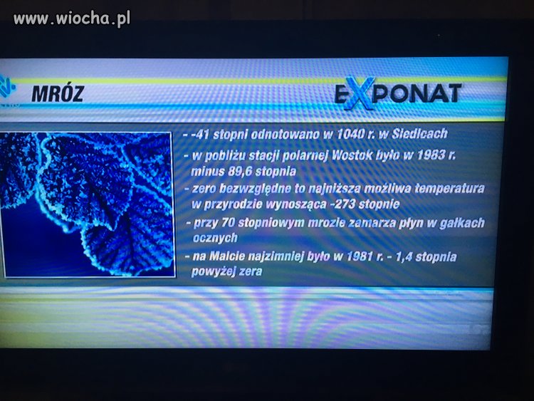 Ale mróz!! 