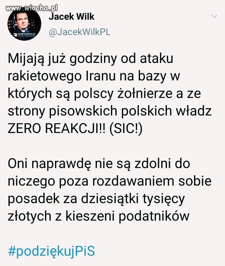 Zero reakcji bo szefo jeszcze śpi