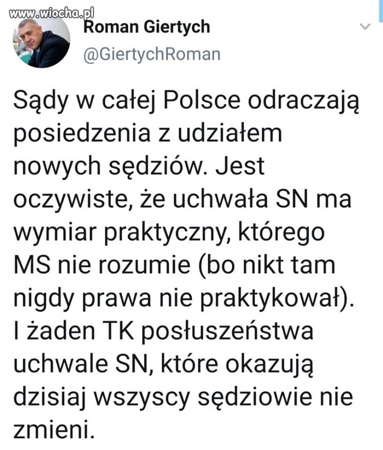 Od początku niech pokażą listy poparcia.wszystkie