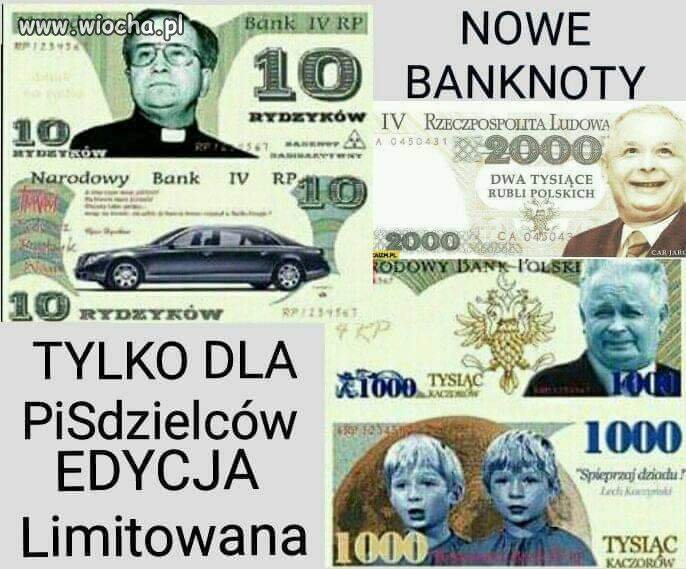 Nowe banknoty