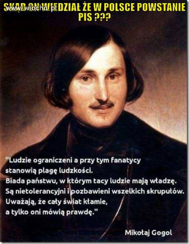 Też jestem ciekaw skąd wiedział