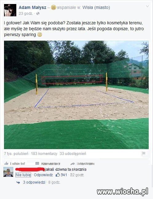 Adaś będzie skakał ...