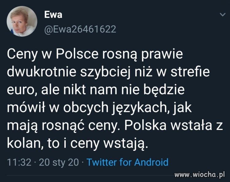 Ceny wstają z kolan 