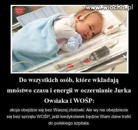 Jedyne wyjście to niech piszą