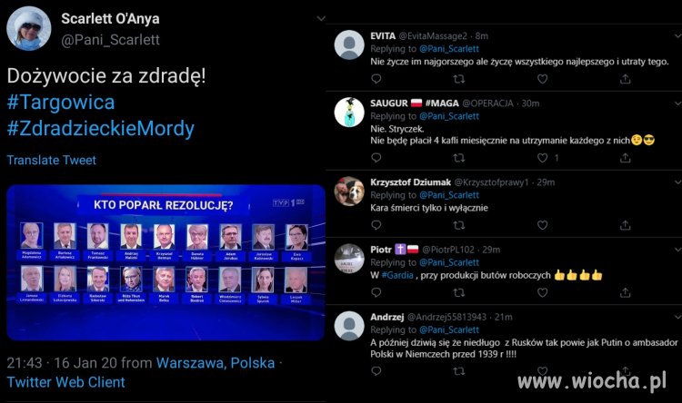 Prawicowy, debilny tok myślenia