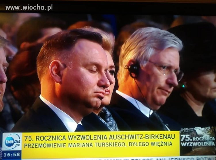 Dobrze, że nie pojechał do Izraela.