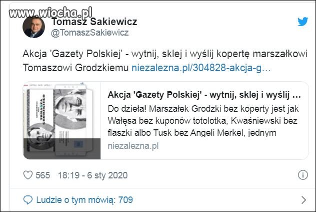 Akcja gazety polskiej
