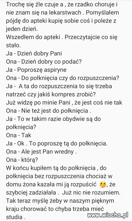 Sytuacja z dziś