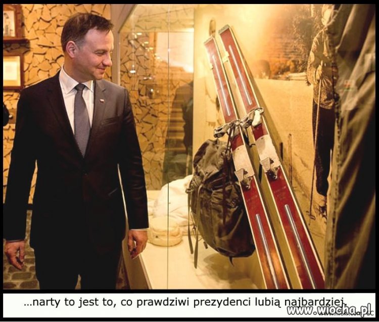 Jak chcecie głosować na prezydenta narciarza