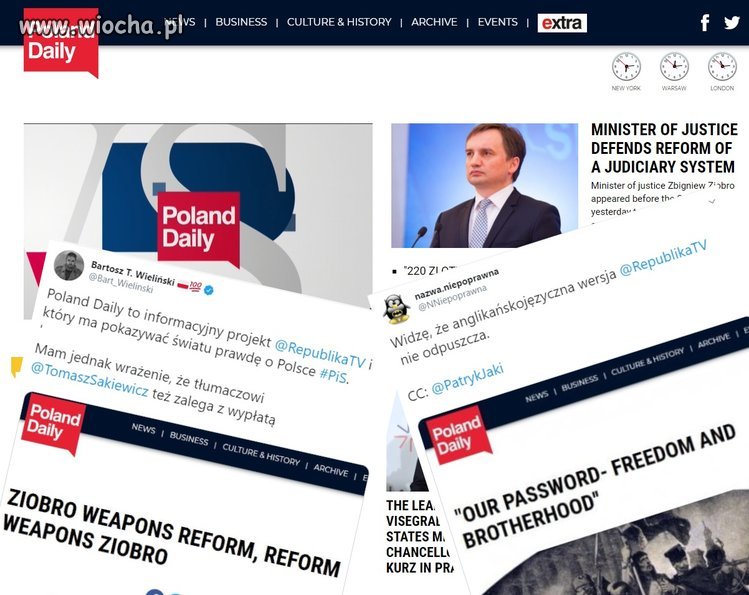 Polskawy angielski dziś w modzie w pisie 