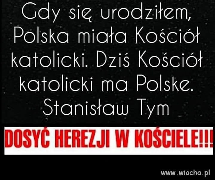 Niestety, taka jest prawda ...