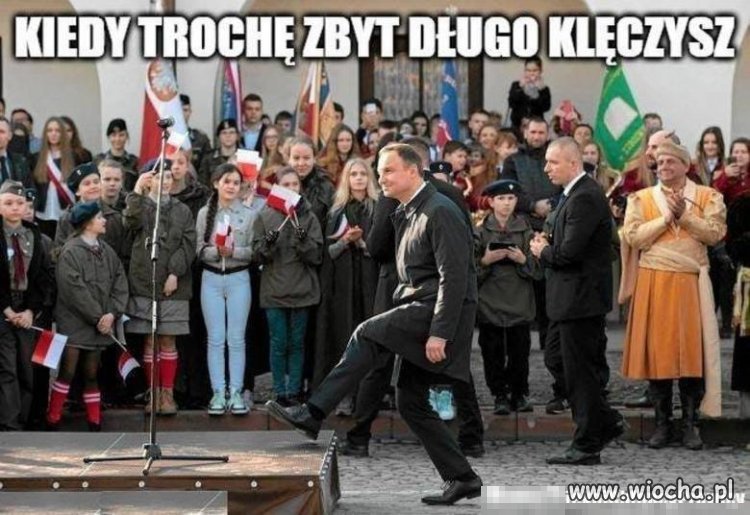 Ciekawe czy mu powiedzieli,że