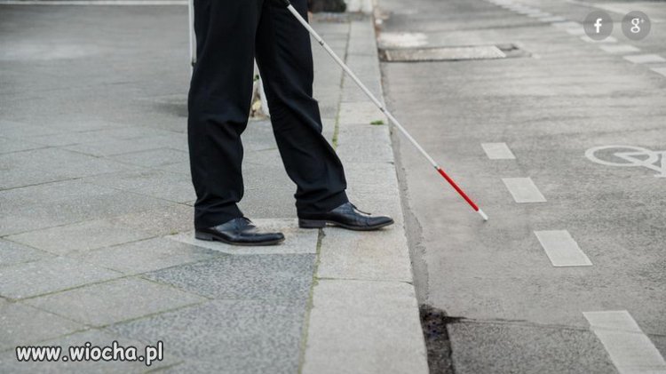 Niewidomy z Gorzowa wpadł pod 