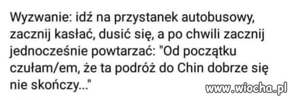 Wyzwanie.