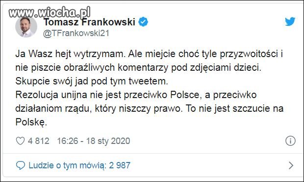Psychohejterzy przekraczają granicę