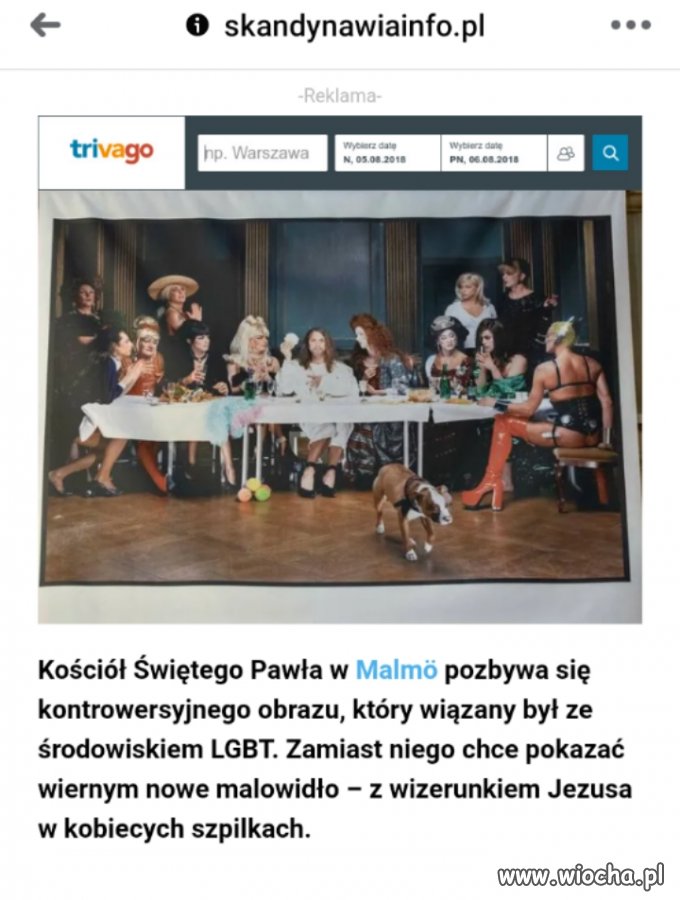 Zachodnia kolorowa tęcza w akcji. 