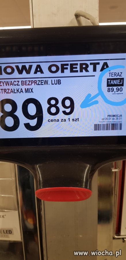 Super promocja, kupujcie...taka okazja...
