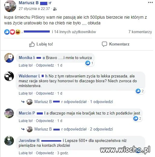 Kaczorowirus 500+