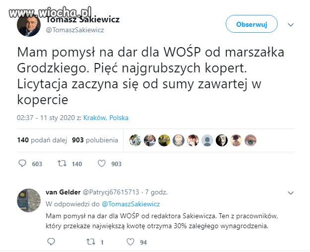 Grosza daj pracownikowi