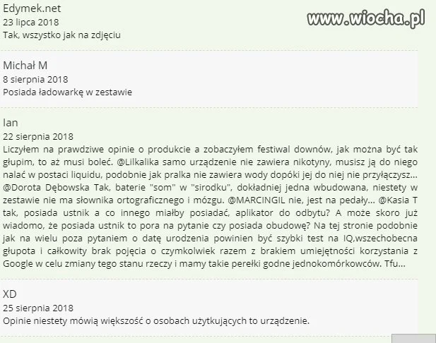 Trafiony komentarz
