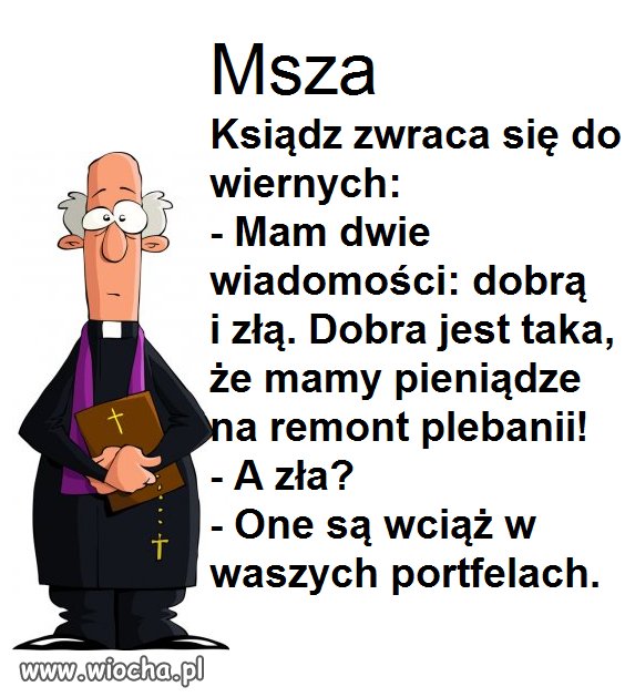 Dowcip z życia.