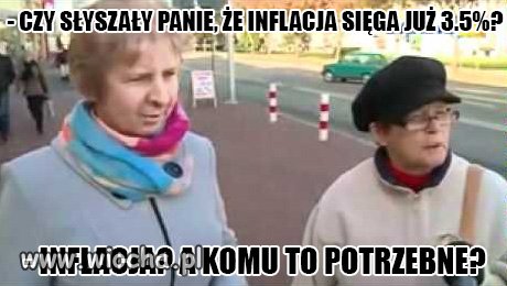 Wywiad na temat inflacji z pisowskim elektoratem